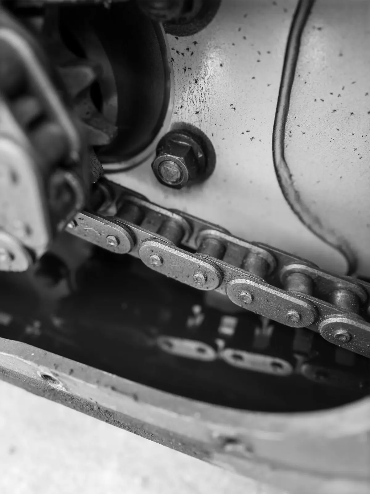 Chain sprocket conveyor industri untuk sistem transmisi roller chain di pabrik